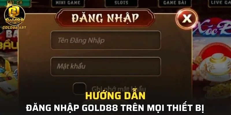 Các bước login tài khoản trên hai thiết bị