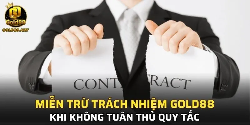 Khi không tuân thủ theo đúng quy tắc cá cược