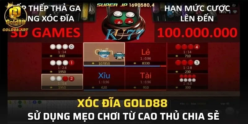 Mẹo chơi Xóc Đĩa online dễ trúng thưởng