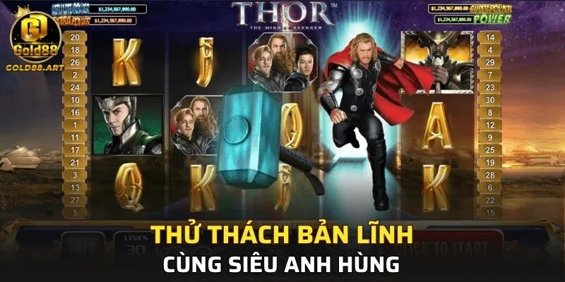 Thử thách bản lĩnh siêu anh hùng