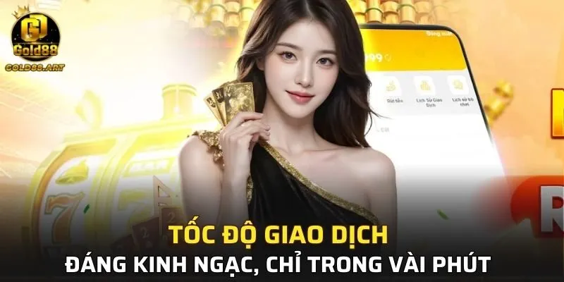 Tốc độ giao dịch đáng kinh ngạc, chỉ trong vài phút 