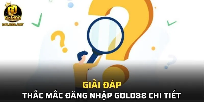 Trả lời câu hỏi khi đăng nhập tài khoản GOLD88